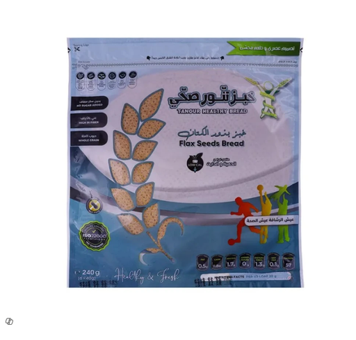 TANOUR HEALTHY FLAX SEEDS BREAD 