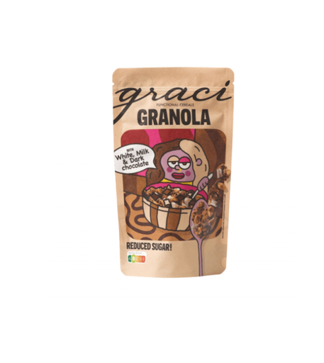 Graci granola triple chocolate 250gm