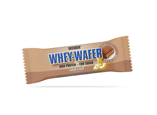 [4044782320969] weider whey-wafer HIGH PROTEIN LESS SUGAR hazelnut 35GM