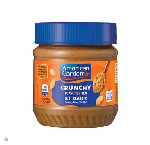 [CGL01400] AMERICAN GARDEN PEANUT BUTTER CRUNCHY 340GM