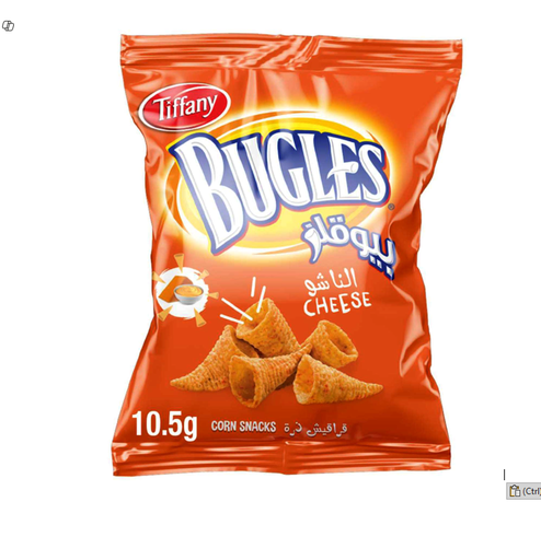 [6291003068232] bugles cheese chips 10.5g 