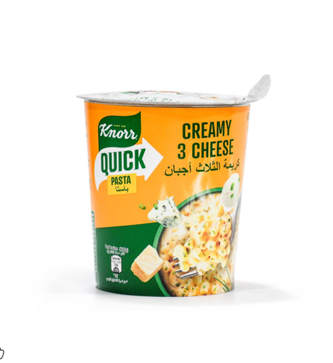 [216109] KNORR QUICK PASTA CREAMY 3 CHEESE 67GM