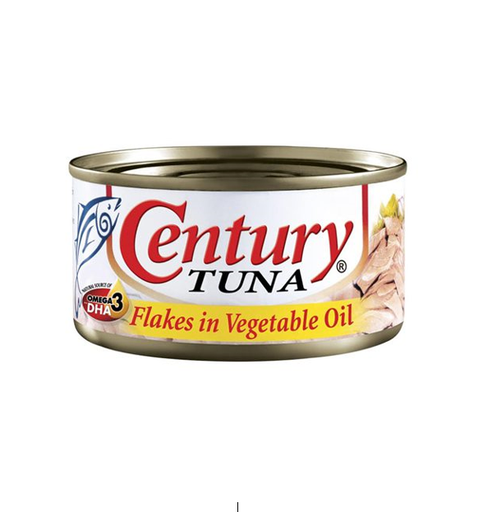 [023-020060] CENTURY TUNA FLAKES IN VEGETABLE OIL 180GM