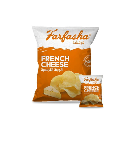 [FRS011] FARFASHA POTATO CHIPSFRENCH CHEESE 12*21GM