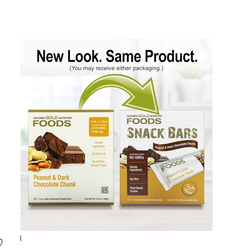 [898220011599] FOODS PEANUT & DARK CHOCOLATE CHUNK 6G FIBER PLANT BASED PROTEIN 40GM