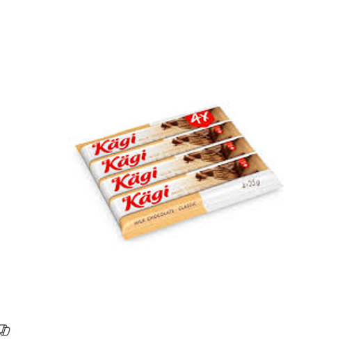 KAGI MILK CHOCOLATE (4*25GMS)