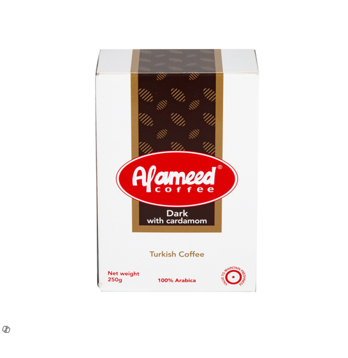 [1820002] ALAMEED COFFEE DARK WITH CARDAMOM 250GM