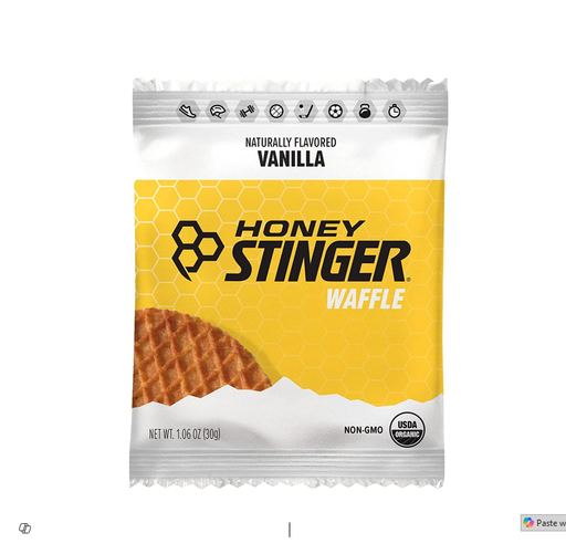 HONEY STINGER VANILLA FLAVOURED ENERGY WAFFLE 30G