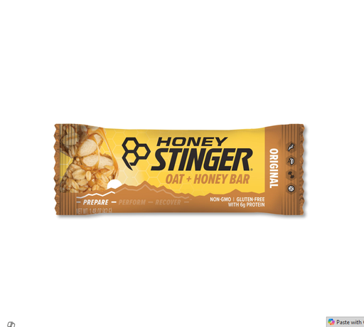 honey stinger oat+honey bar 42gm