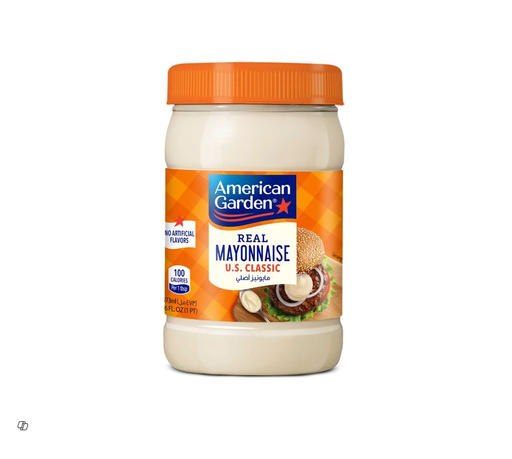 American Garden U.S. Classic Mayonnaise - gluten free, dairy free, artificial flavors free 473ML
