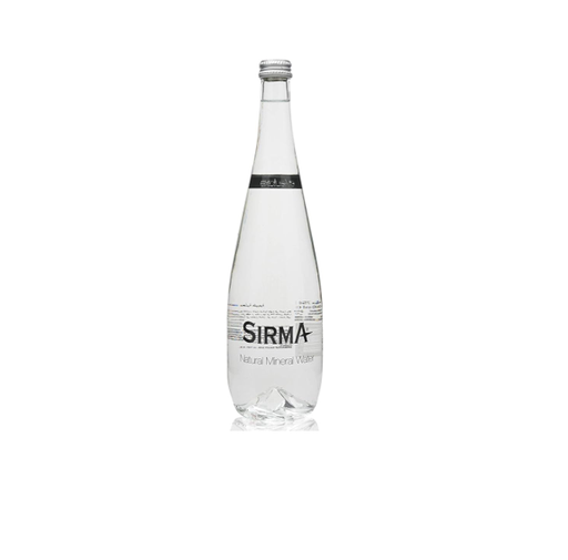 [13115] SIRMA NATURAL MINERAL WATER GLASS BOTTLE 330ML