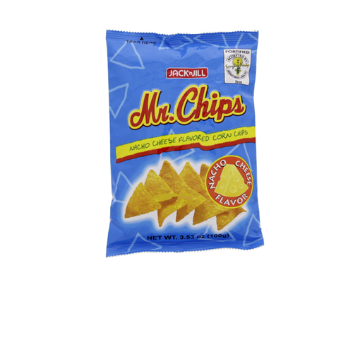 [022-025120] JACK & JILL MR CHIPS 100GM