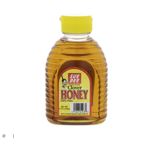 SUE BEE CLOVER HONEY 12oz 340GM