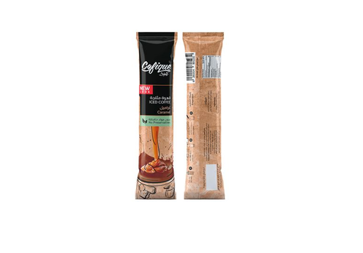 [G28-086] COFIQUE ICE COFFEE SACHET CARAMEL 24GM