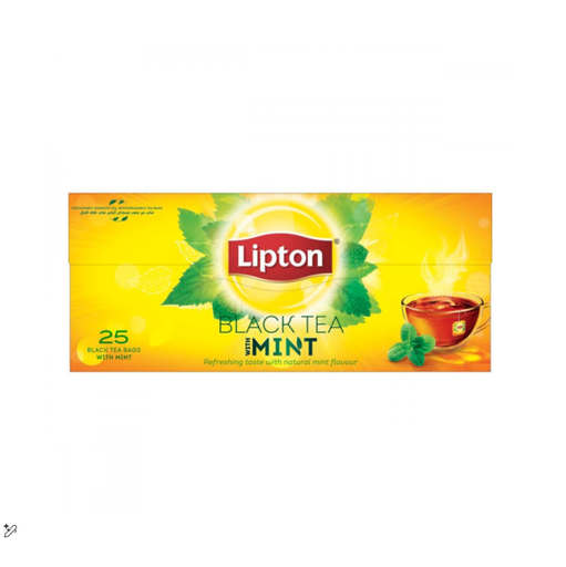 [221339] LIPTON BLACK TEA WITH MINT 25*S