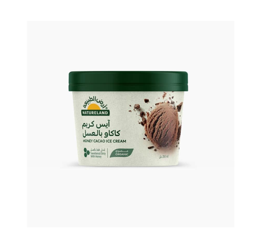 [3318511] NATURELAND HONEY CACAO ICE CREAM 250ML