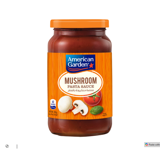 [CGL03900] AMERICAN GARDEN MUSHROOM PASTA SAUCE 397GM