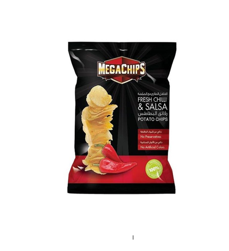 MEGA CHIPS FRESH CHILLI & SALSA 40GM 