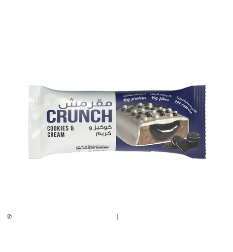 CRUNCH PROTEIN BAR COOKIES AND CREAM 60G