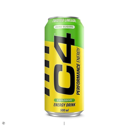 C4 ENERGY DRINK TWISTED LIMADE ZERO SUGAR 500 ML 