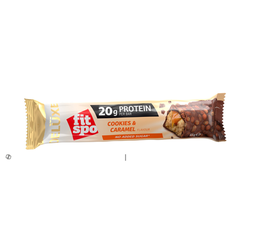 [FIT-01-03] FIT SPO PROTEIN BAR DELUX COOKIES CARAMEL 65GM 
