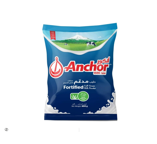 Anchor Fortified Full Cream Milk Powder 400gm