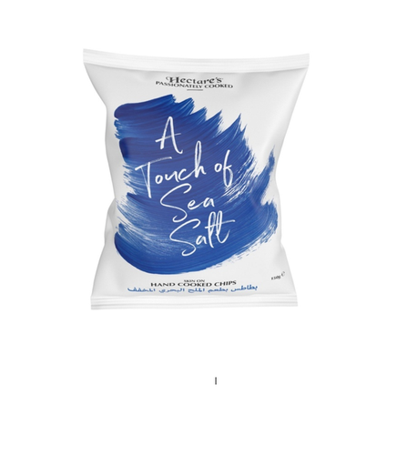 Hectare's Passionately HAND COOKED CHIPS TOUCH OF SEA SALT free 15GM