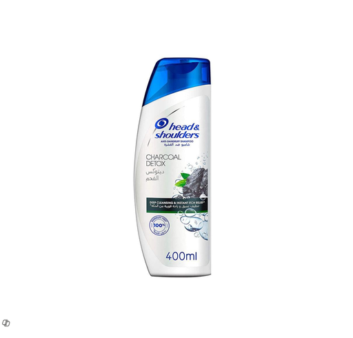 Head & Shoulders anti-dandruff Shampoo oxygenated charcoal detox 400GM 