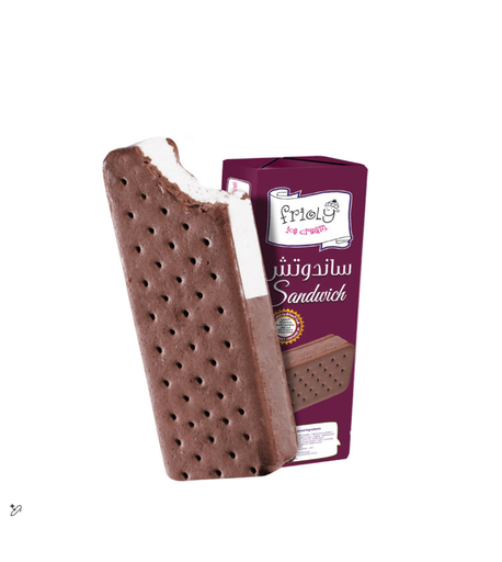 [2409596612411] FRIOLY BISCUIT SANDWICH 100ML 