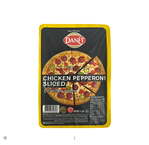 [CH-DT03-02] DANET CHICKEN PEPPERONI SLICED 400GM