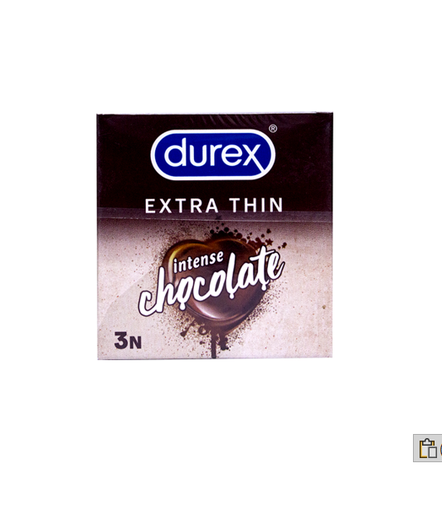 DUREX EXTRA THIN CHOCOLATE 3PCS 