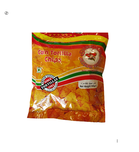 [140525] SENOR PEPES CORN TORTLLA CHIPS COLOR 500GM 