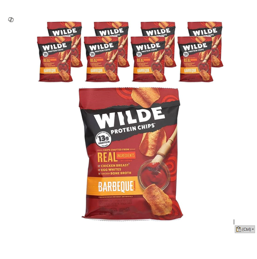 WILDE PROTEIN CHIPS BARBEQUE FLAVOUR 1.340Z 38GM