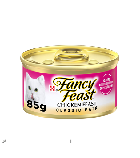 [1740-00321] FANCY FEAST CHICKEN CLASIC 85GM 