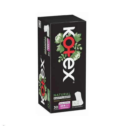 [218457] KOTEX LINERS NATURAL 30LINERS 