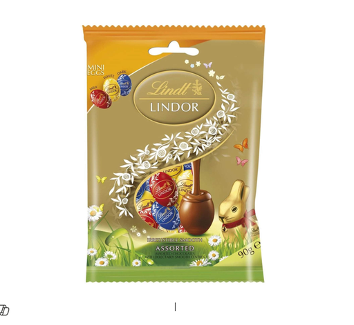 [LIND9459] LINDT LINDORE EGG ASSORTED CHOCOLATE 90 GM