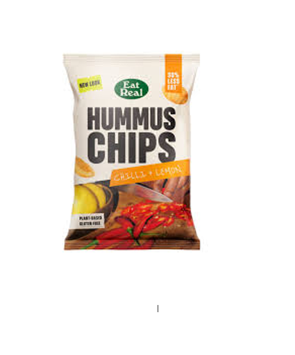 [ER-01-05] EAT REAL HUMMUS CHIPS CHILLI LEMON 110 GM 