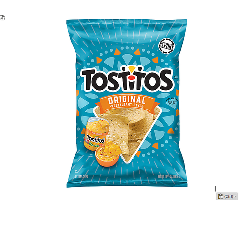 [107-162800] TOSITOS ORIGNAL RESTURANT STYLE CHIPS 13.5OZ 