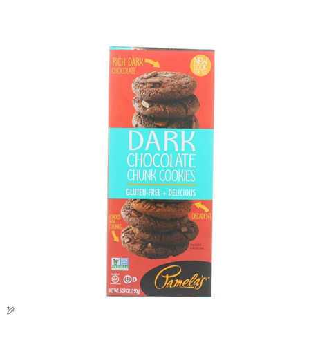 [F84074] Dark Choco Chunk Cookies (1X5)150Gr - GF