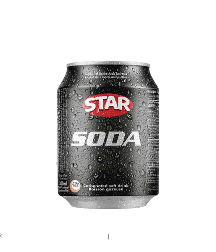 [STR001] STAR SODA CAN 300ML 