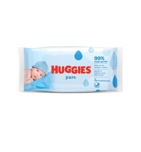 [221698] HUGGIES PURE WATER WIPES 56PC