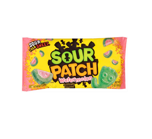 [070462098525] SOUR PATCH KIDS WATER MELON 56GM 