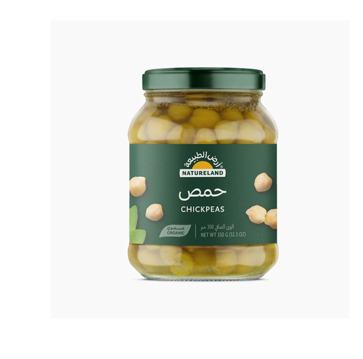 [3311057] NATURELAND CHICKPEAS 350GM 