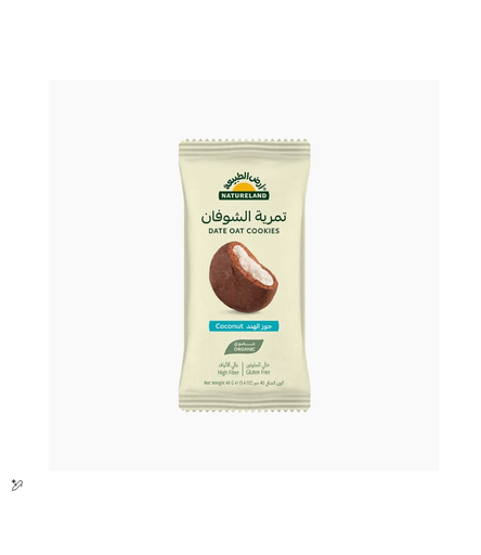 [3320282] NATURELAND DATE OAT COOKIES COCONUT 