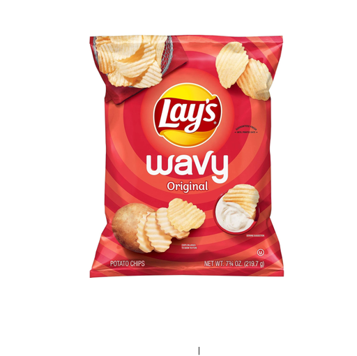 LAYS WAWY POATO CHIPS CLASSIC ORIGNAL 70GM 