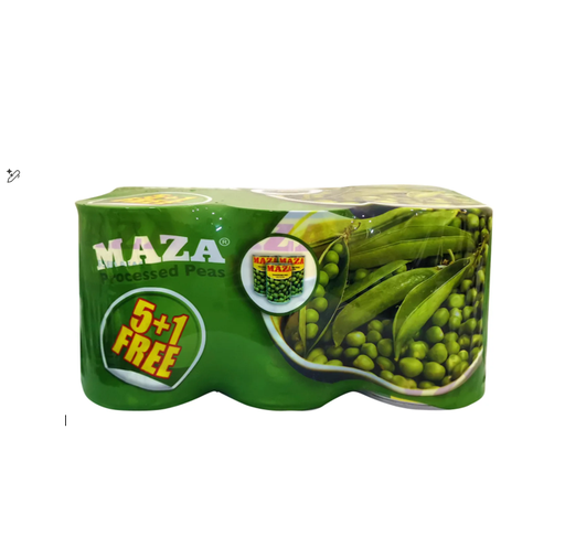 [CN-MZ02-P2] MAZA PROCESSED PEAS 6X285GM