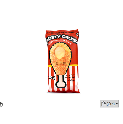 [6974333808586] FROSTY DRUMP VANILLA CHOCOLATE ICE CREAM 70GM