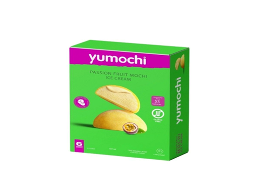 YUMOCHI JAPANESE MOCHI PASSION FRUIT ICE CREAM 192GM