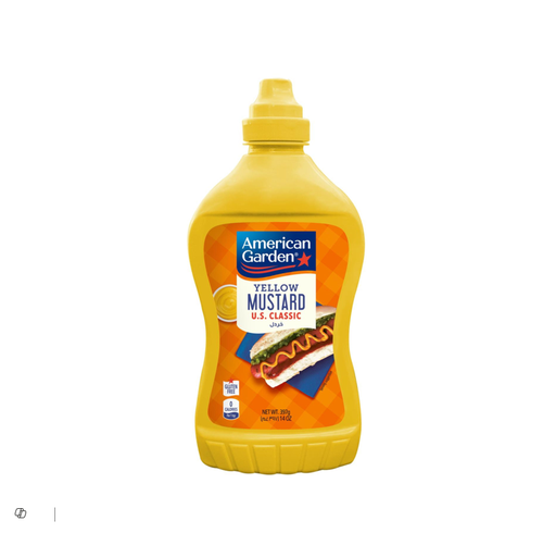 [CGL27600] AMERICAN GARDEN YELLOW MUSTARD 14OZ 