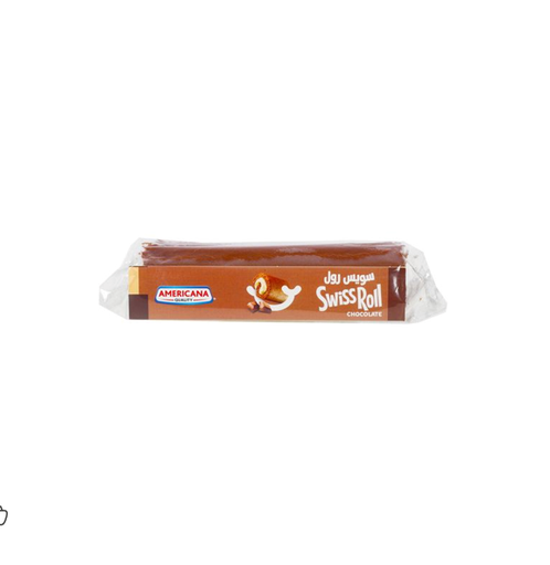 [2143-00081] AMERICANA LARGE SWISS ROLL CHOCOLATE 110GM 